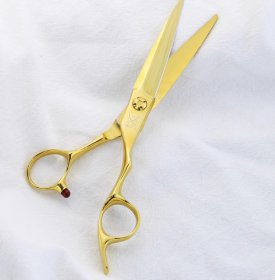 Kéo cắt tóc akkohs MHT60ZF gold
